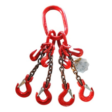 9mm 4-Legs Lifting Chain Sling with Clevis Sling Hook